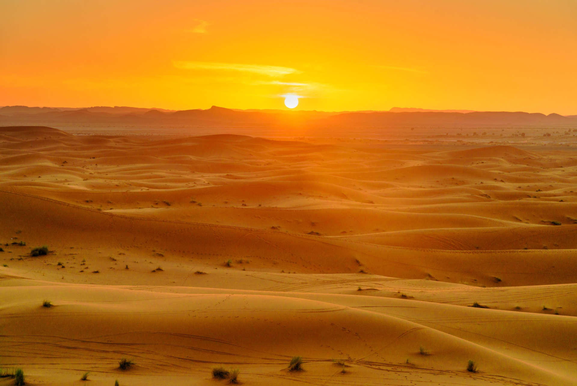 coucher de soleil maroc