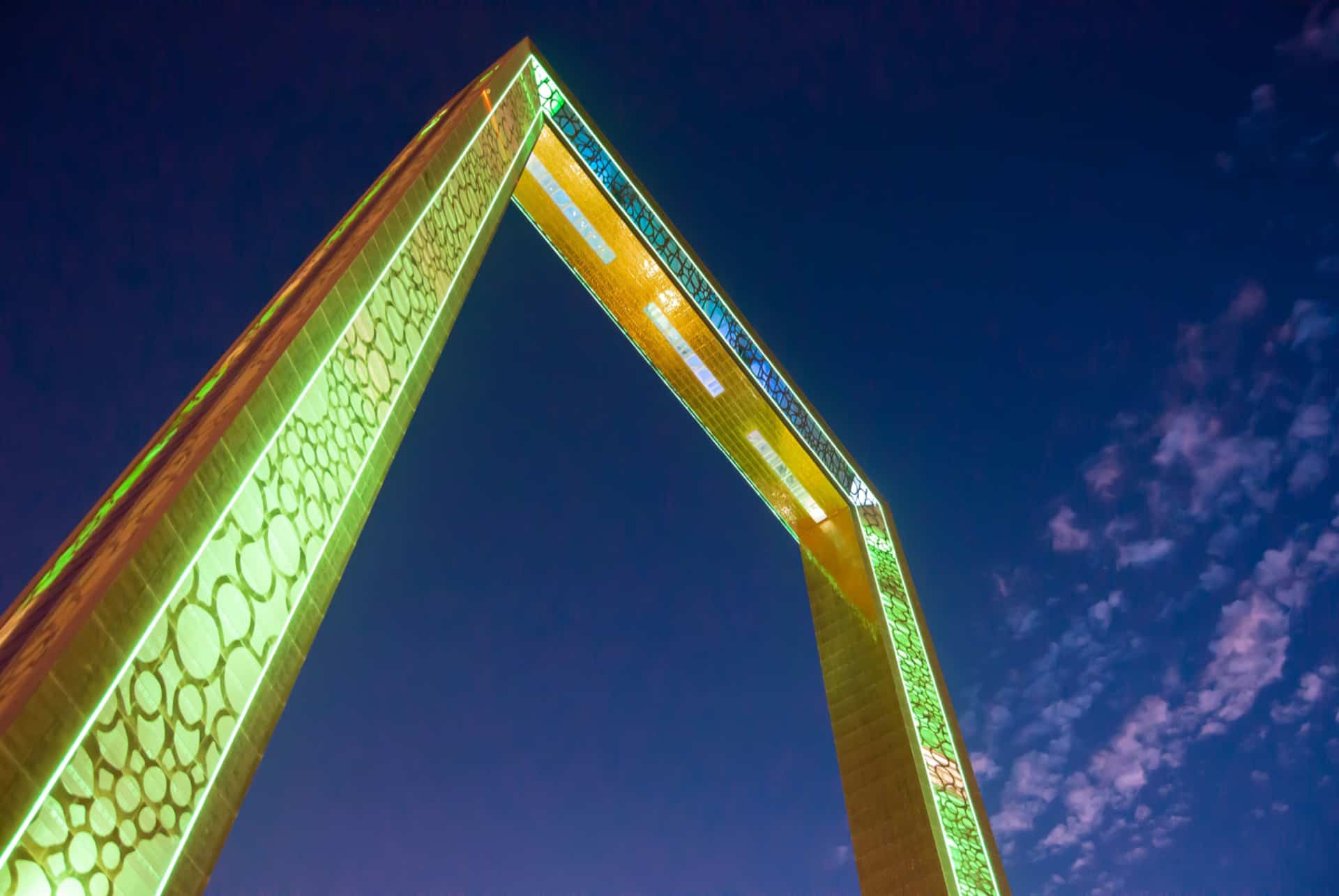 dubai frame nuit