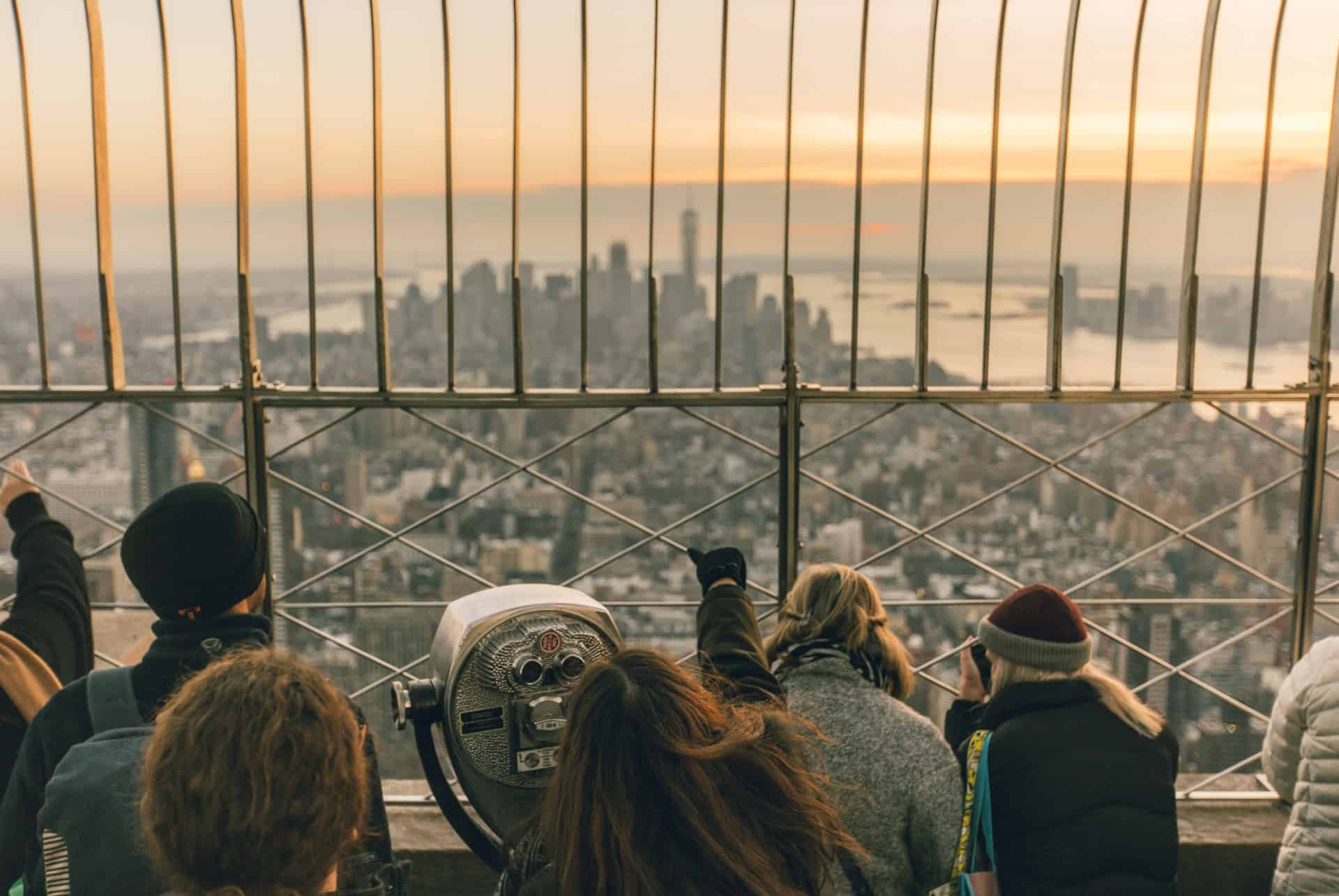 empire state building ou top of the rock