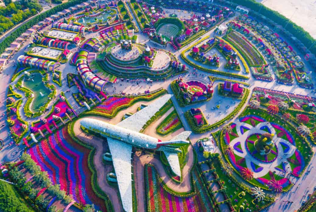 miracle garden quand partir dubai