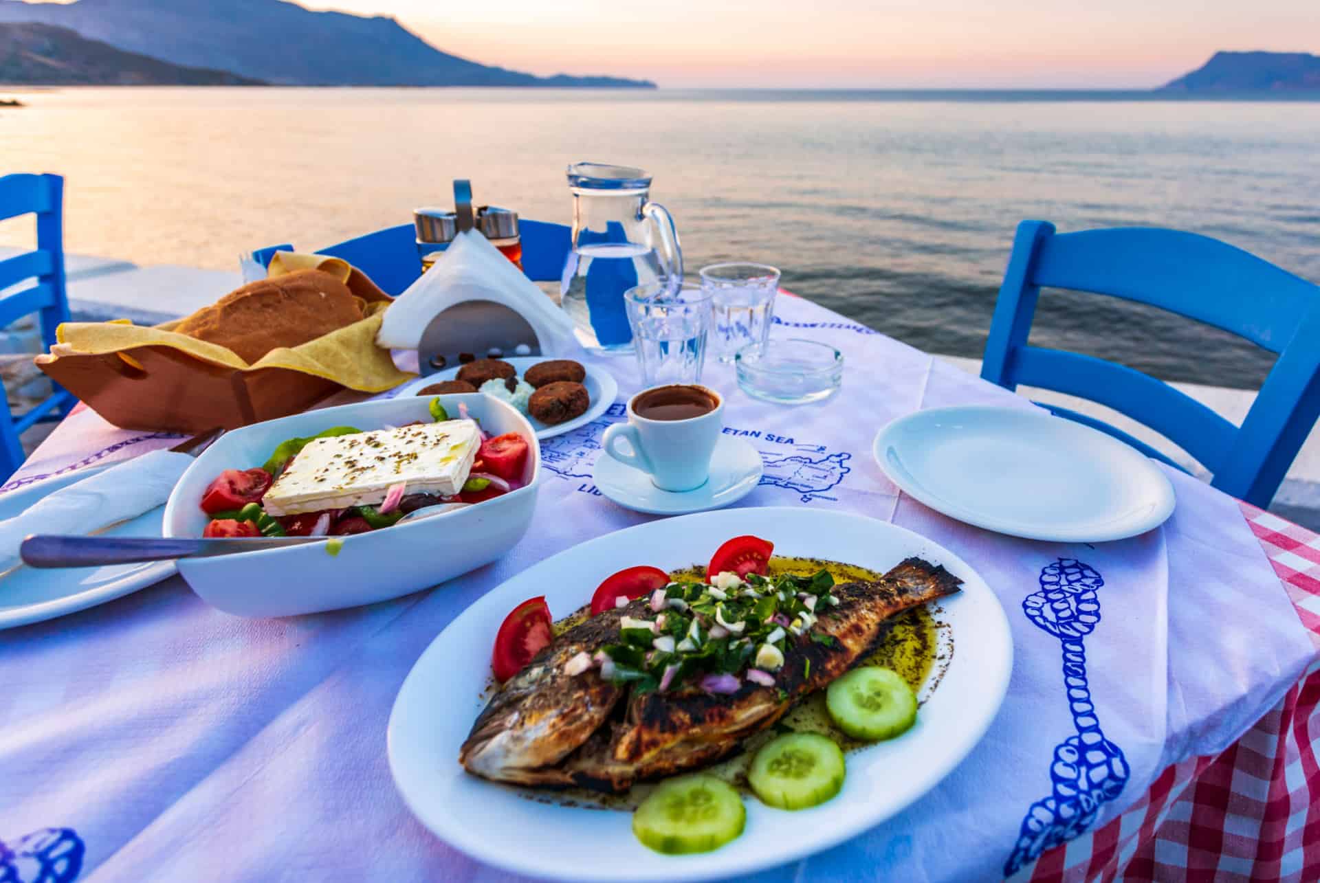 nourriture grecque traditionnelle