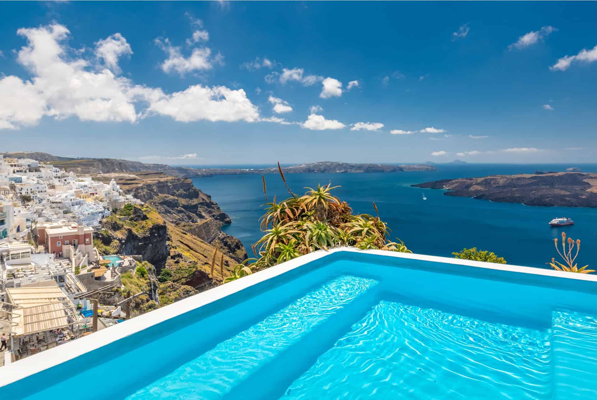 piscine hotel quand partir dans les cyclades