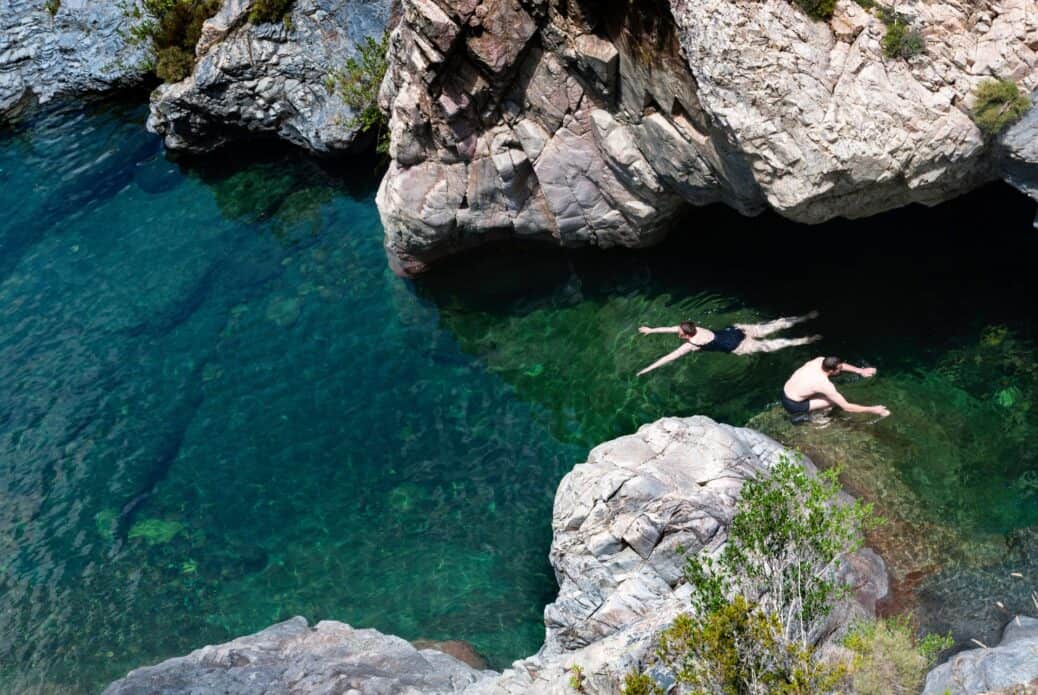 piscine naturelle fango corse