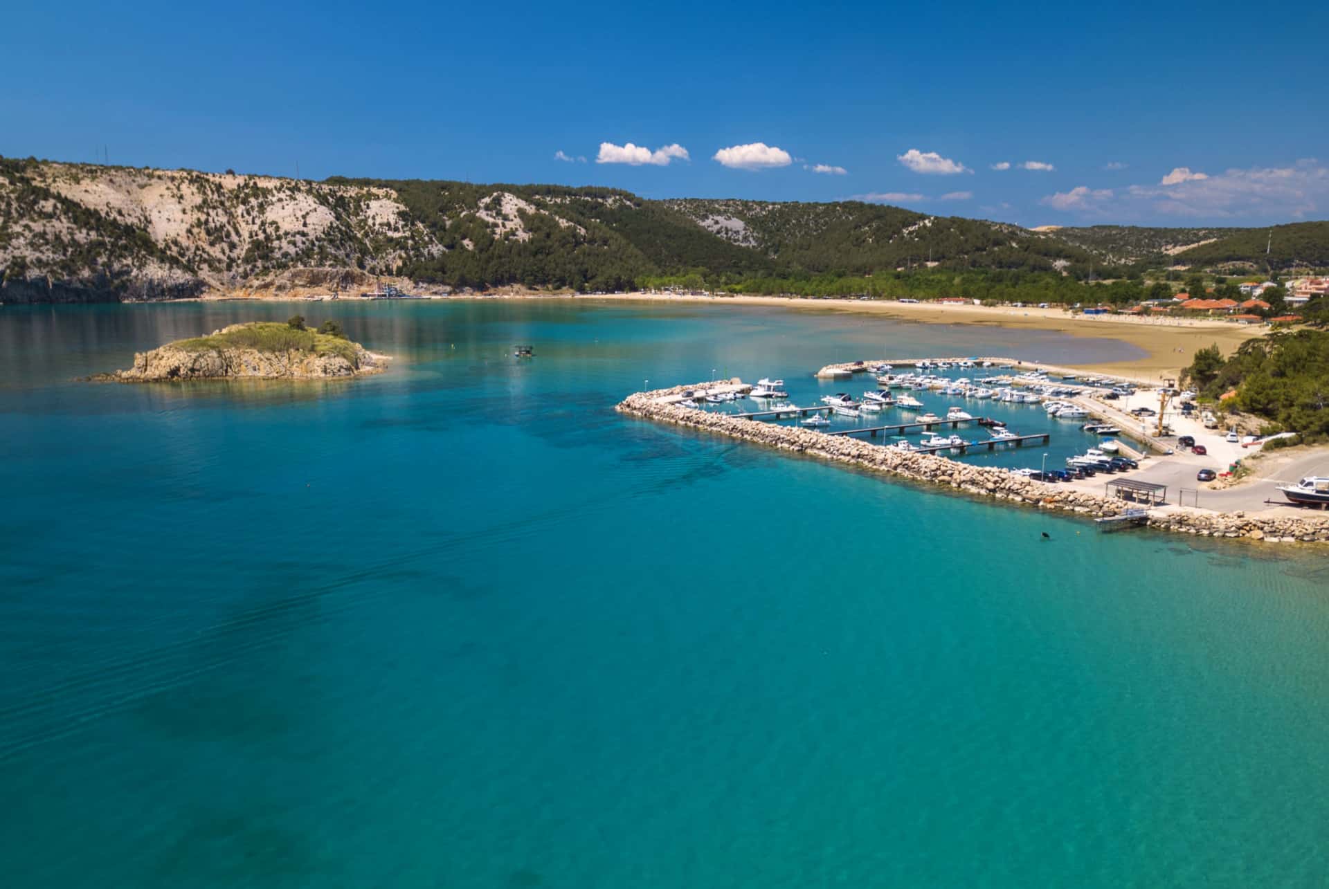 plage du paradis en croatie