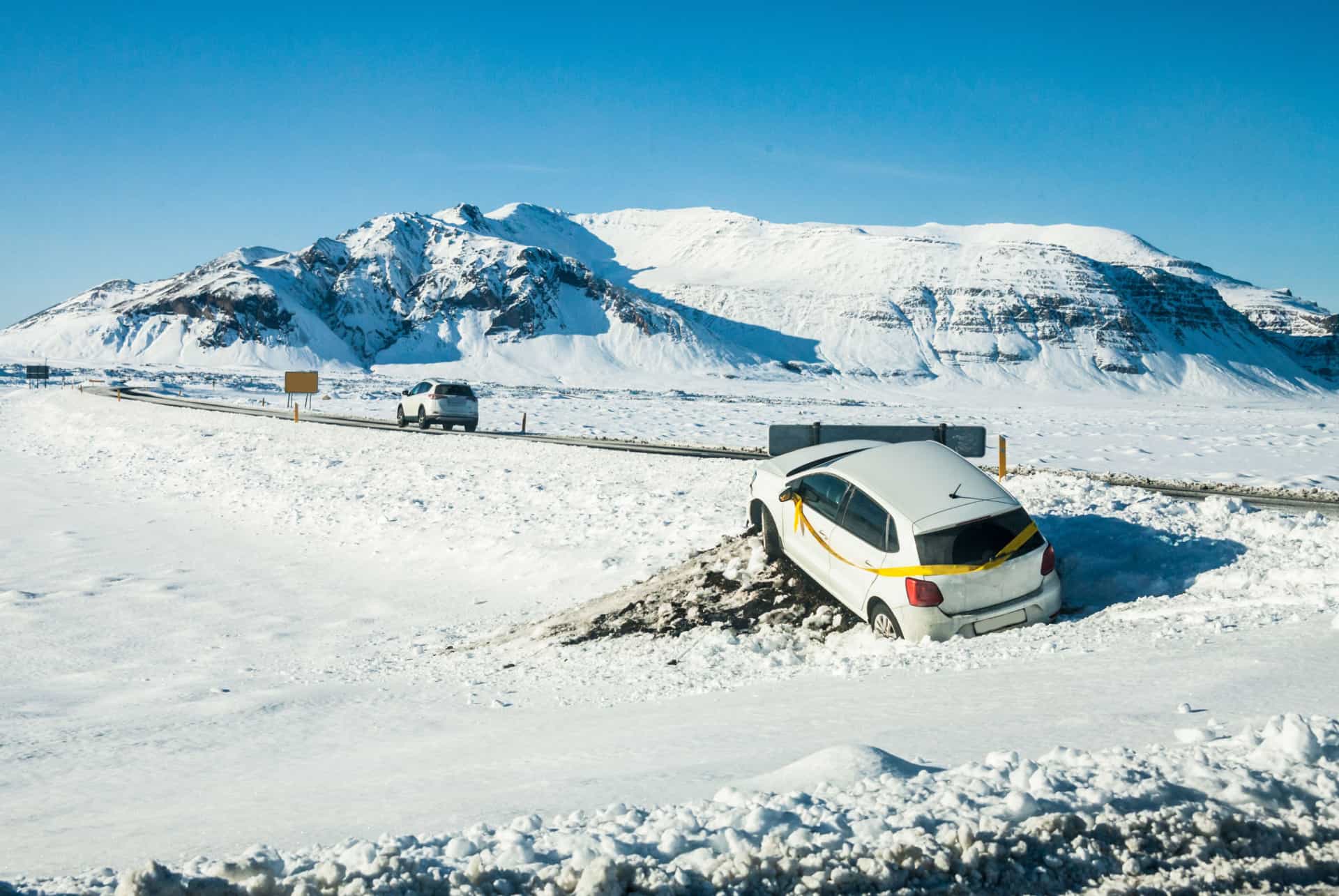 voiture route acces islande