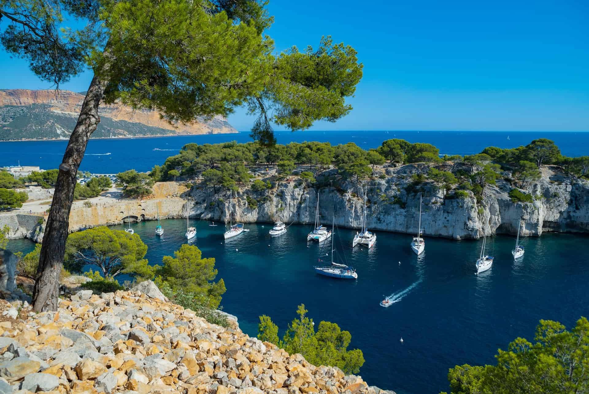 calanques de port miou