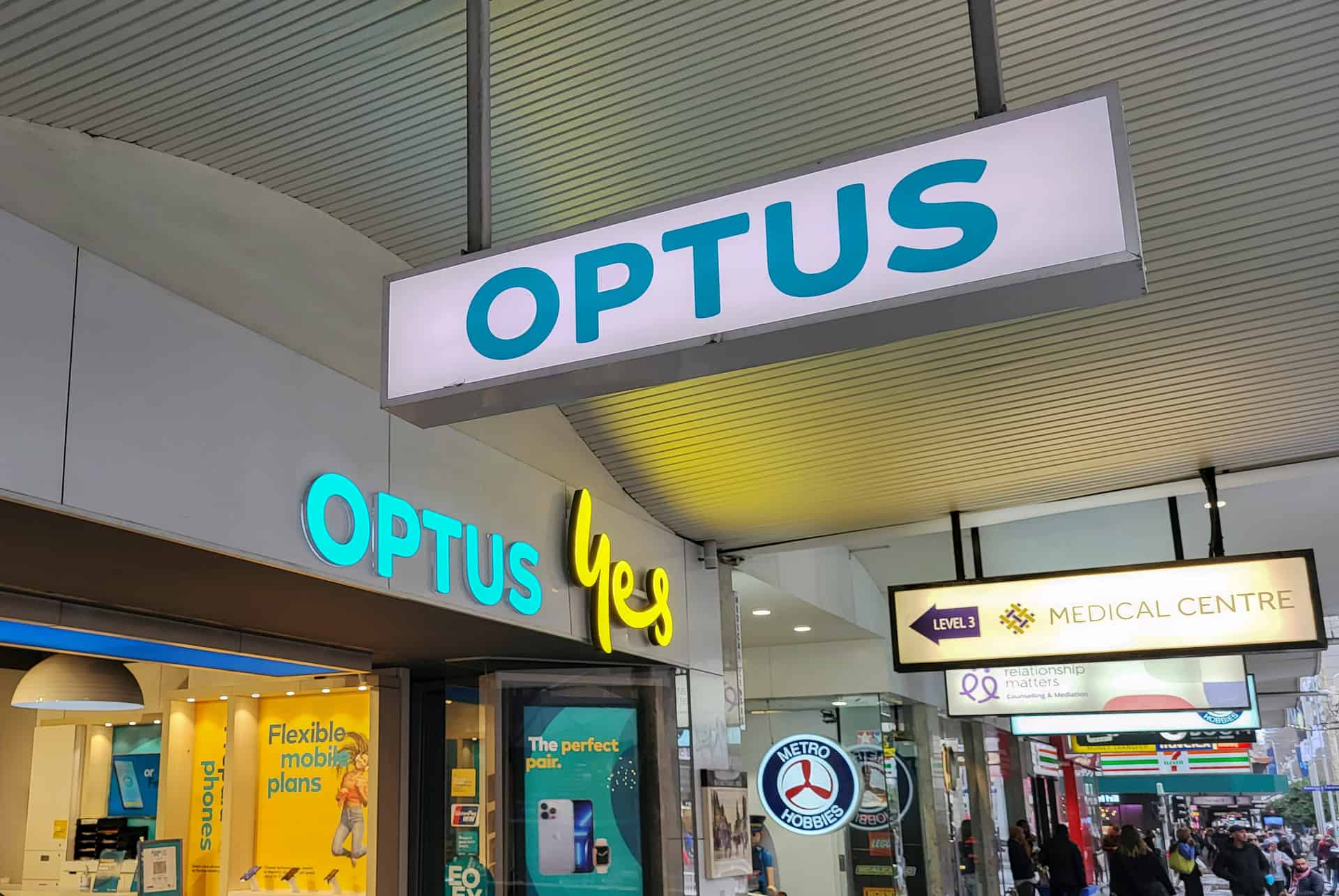 optus australie