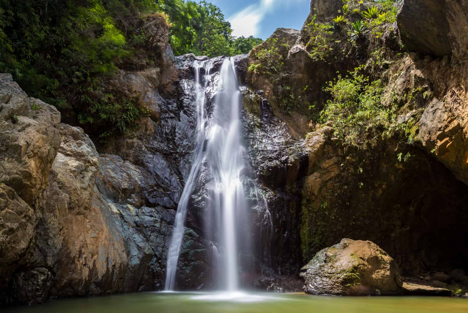 que faire en republique dominicaine cascade salto baiguate