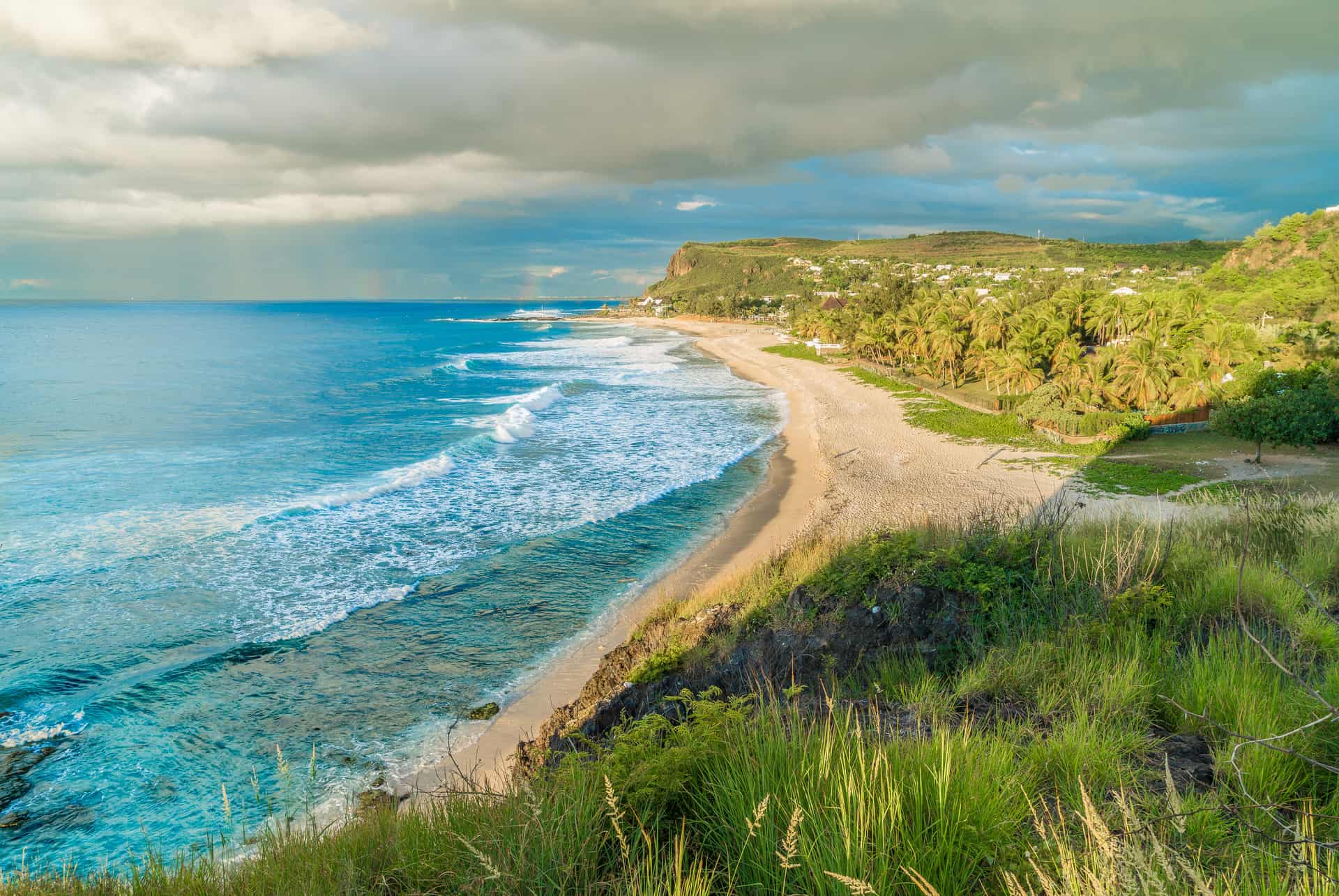 quand partir a la reunion plage boucan canot