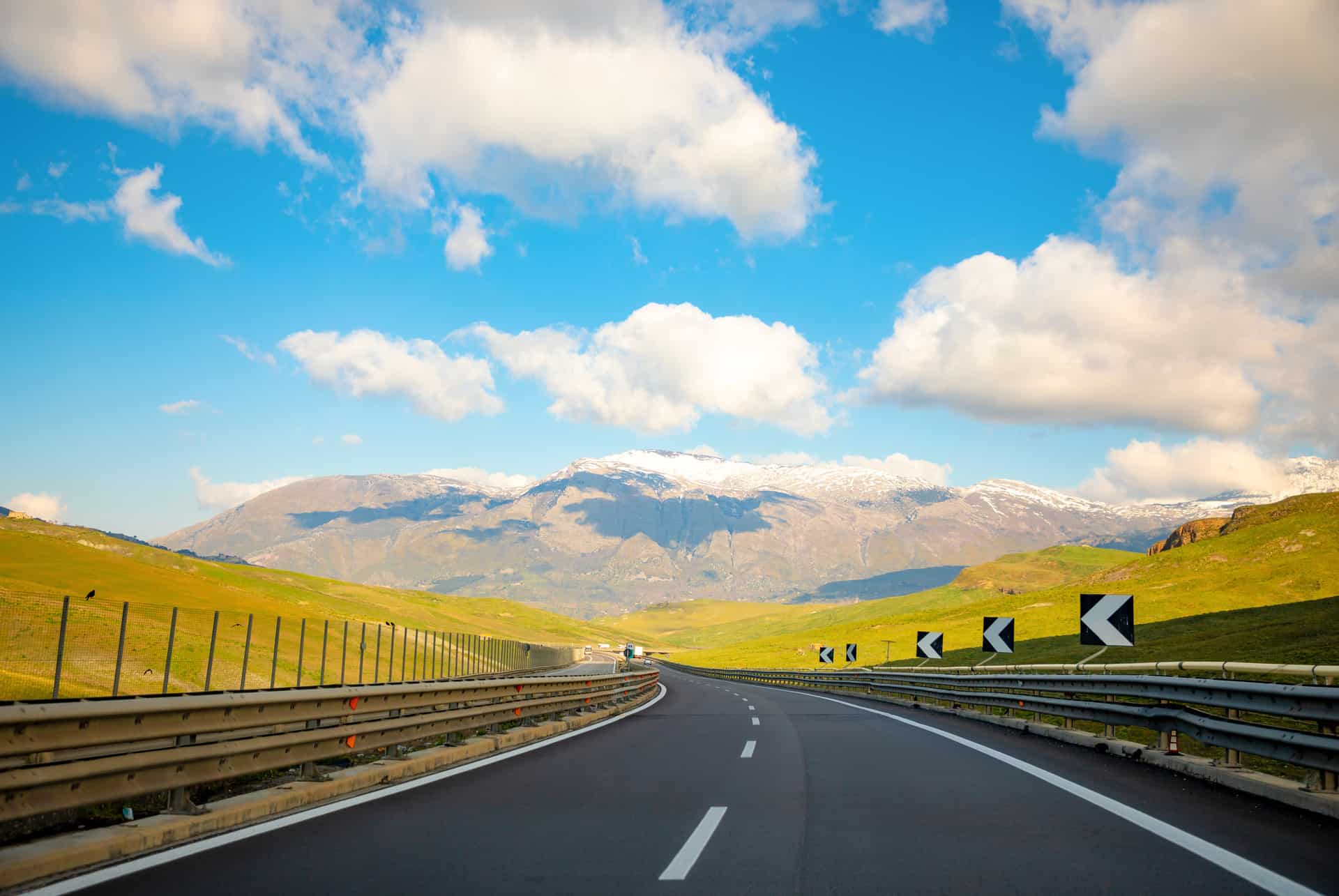 road trip en sicile paysage