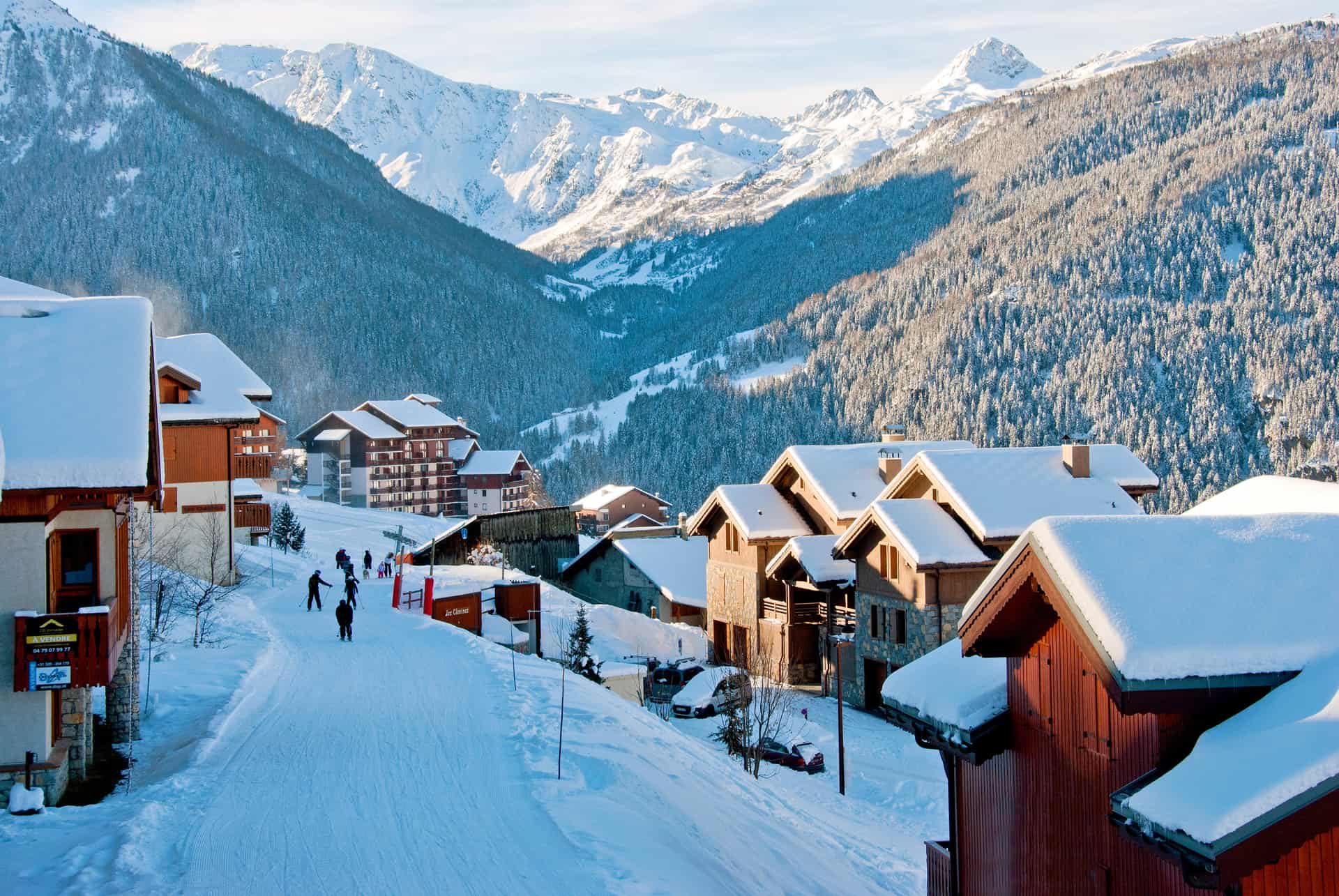 station ski les arcs