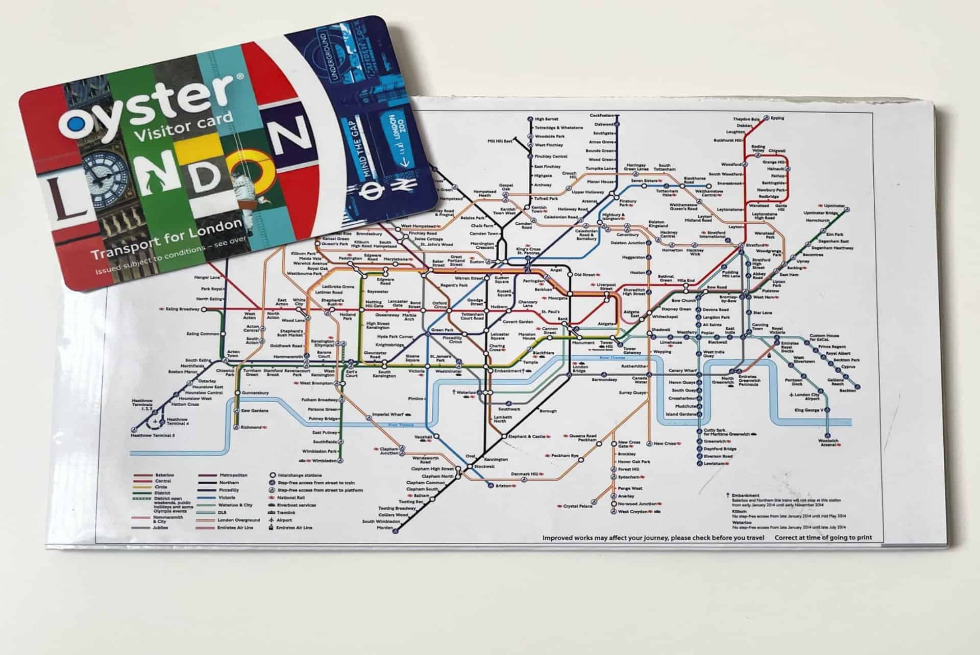 visitor oyster card