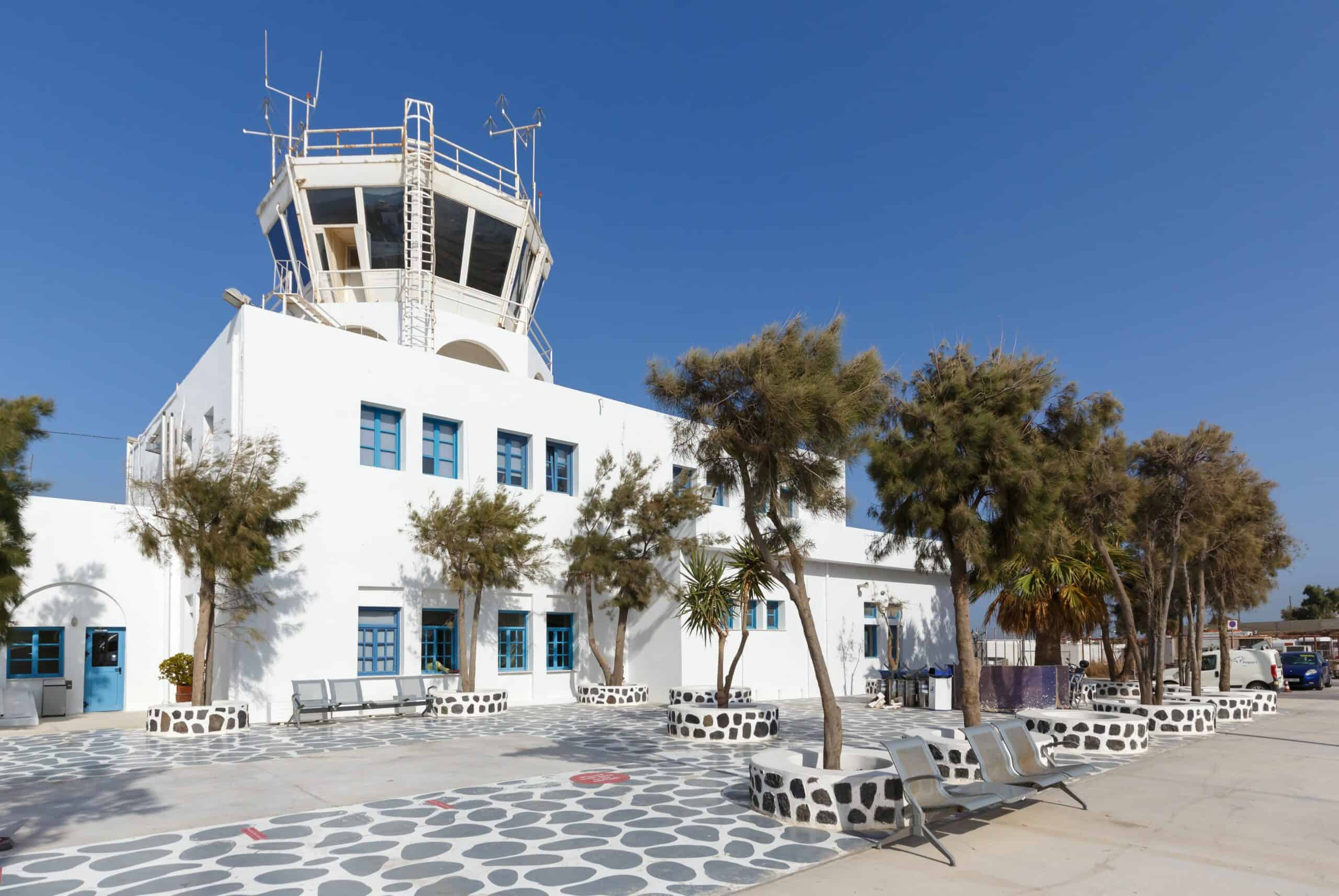 aeroport santorin