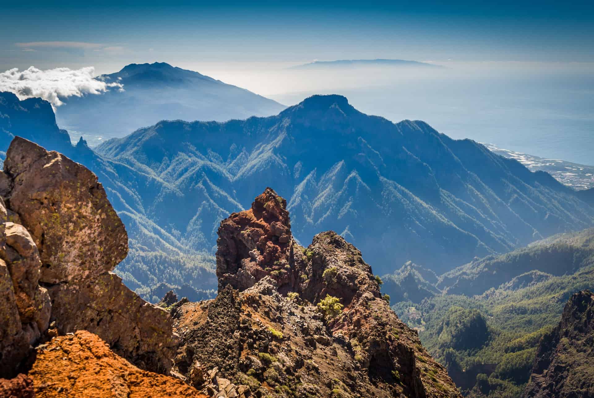 la palma montagnes