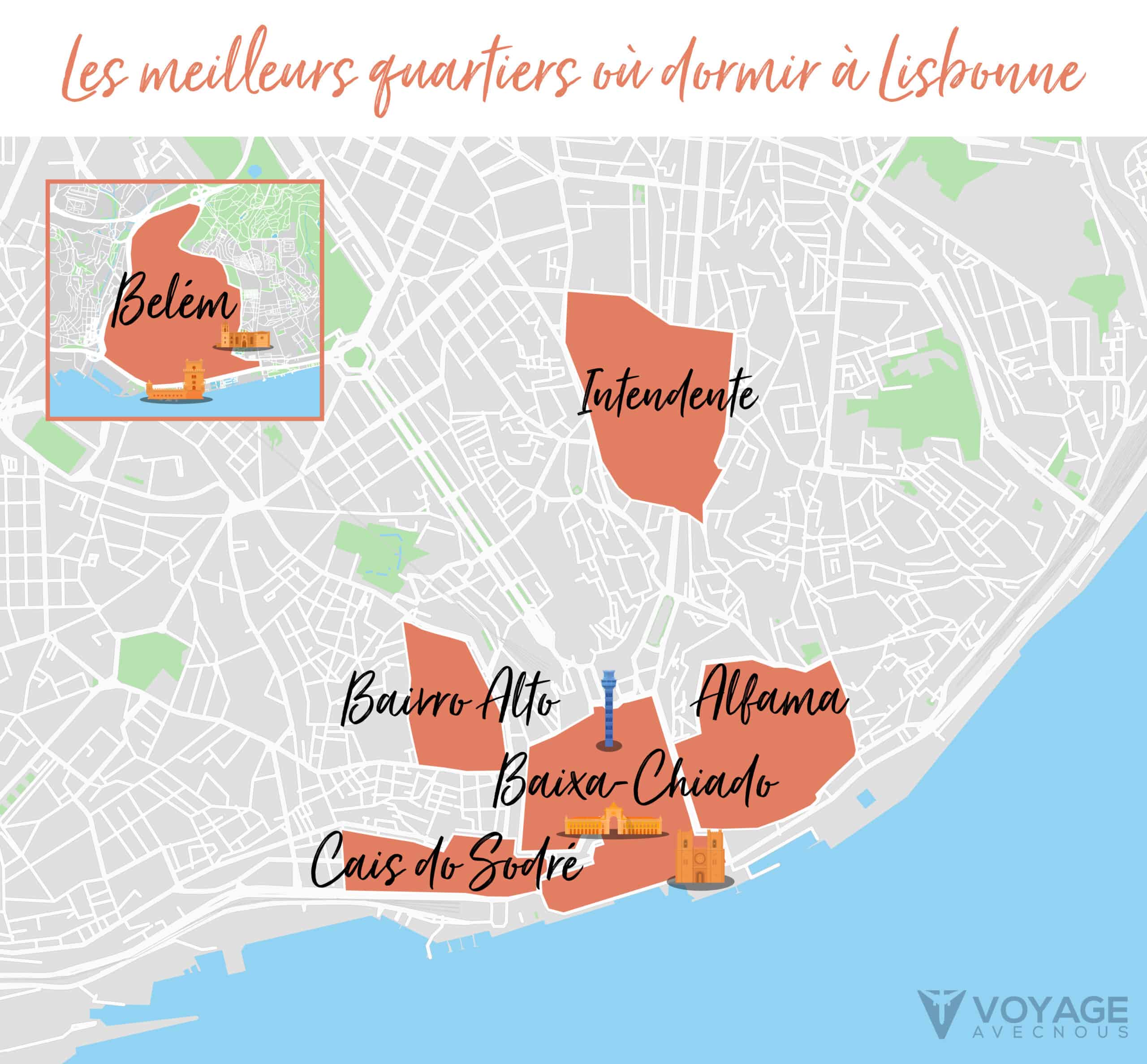 meilleurs quartiers dormir lisbonne