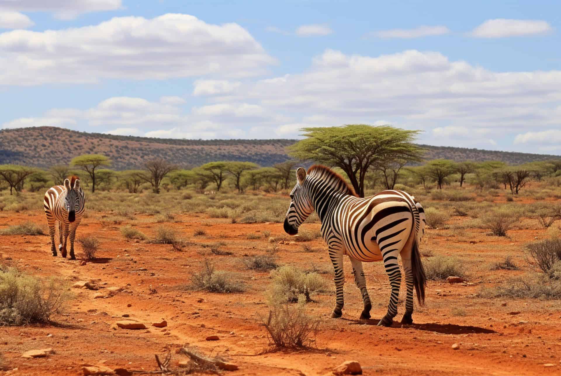 tsavo east zebre