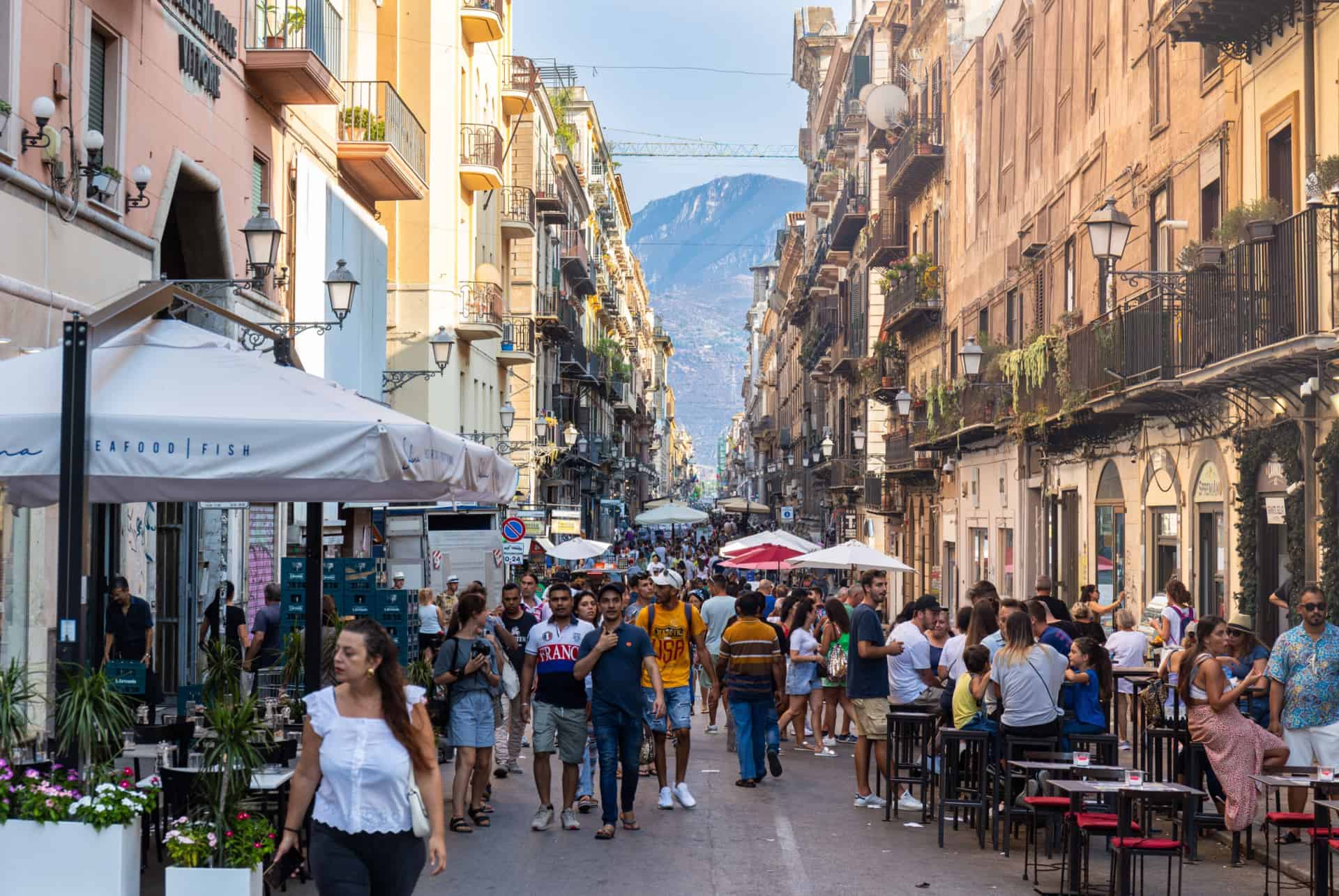 affluence touristique sicile