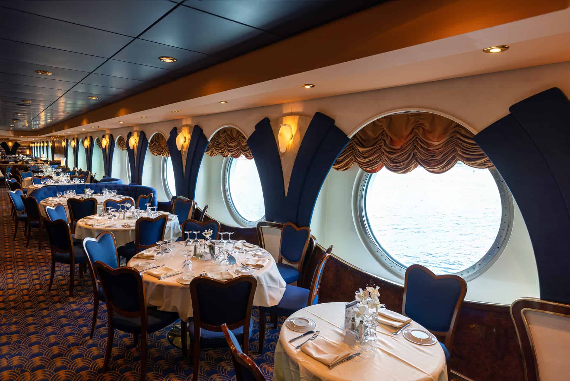 diner croisiere restaurant luxe