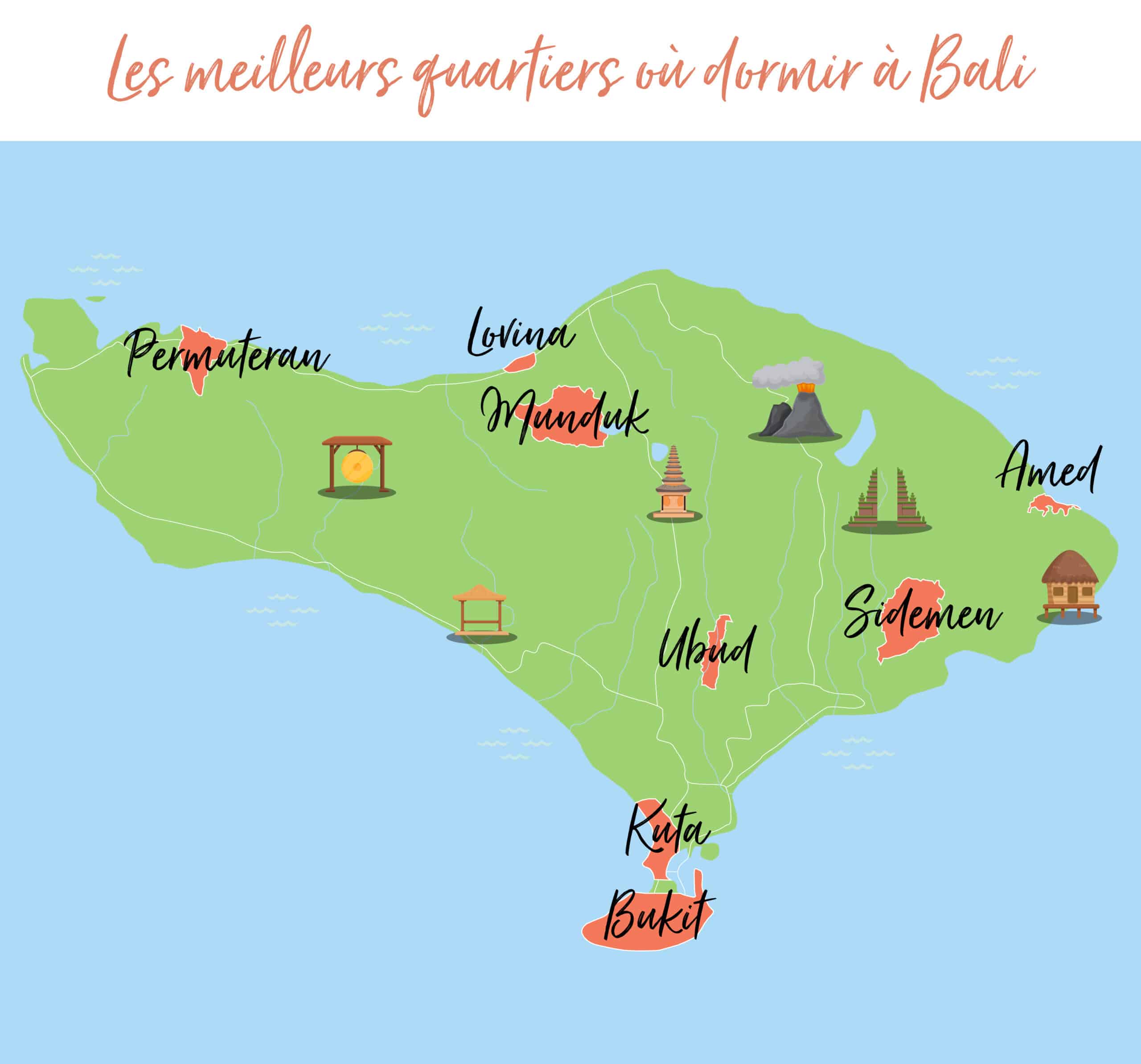 Où dormir à Bali ? Mes adresses et endroits préférés pour se loger