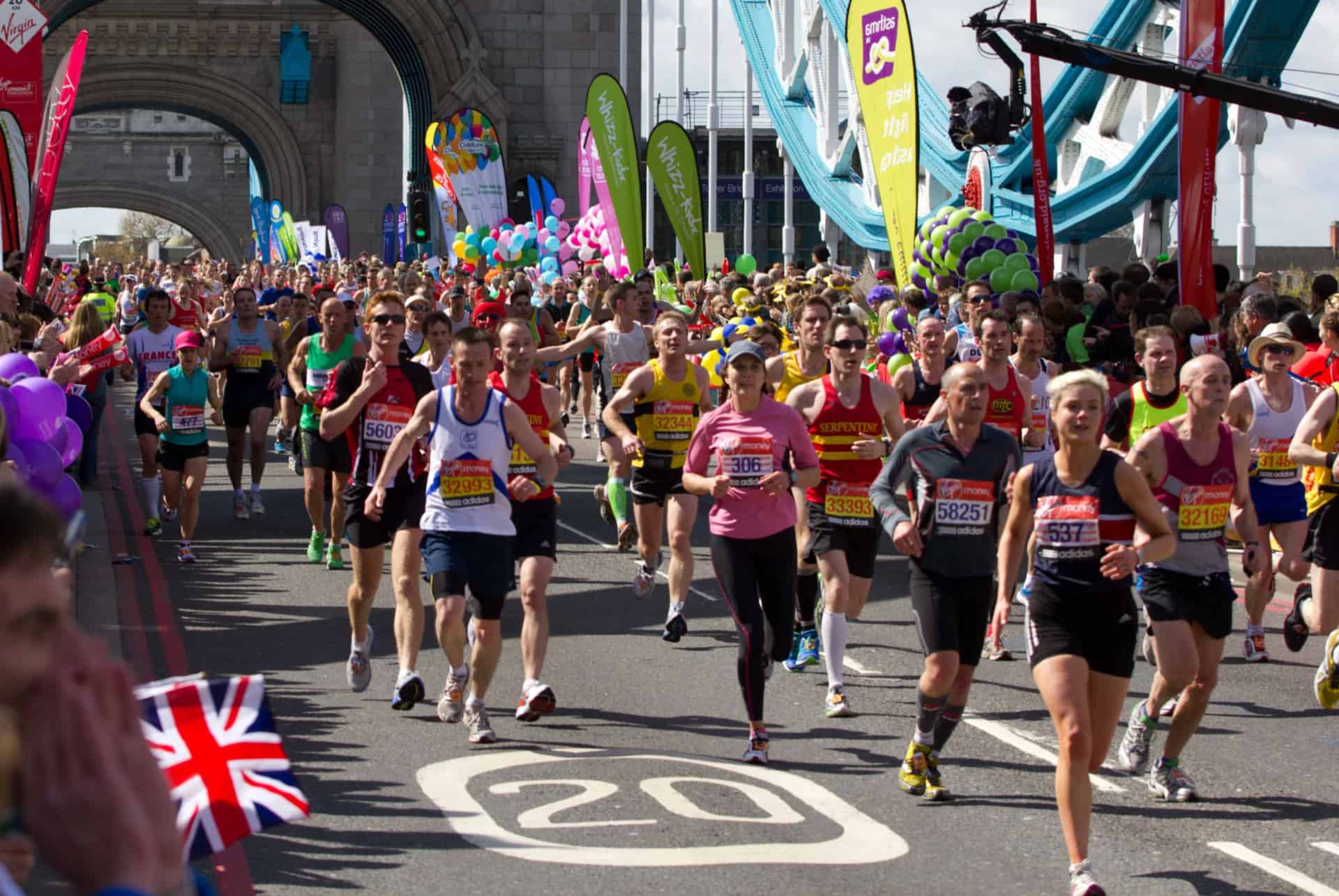 marathon de londres en avril