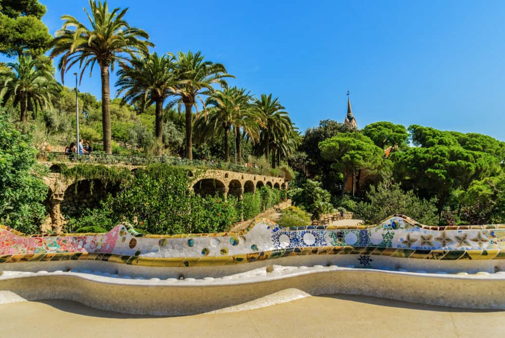 parc guell gaudi barcelone