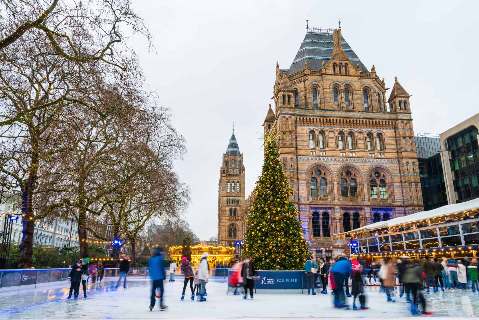 patinoire natural history museum londres