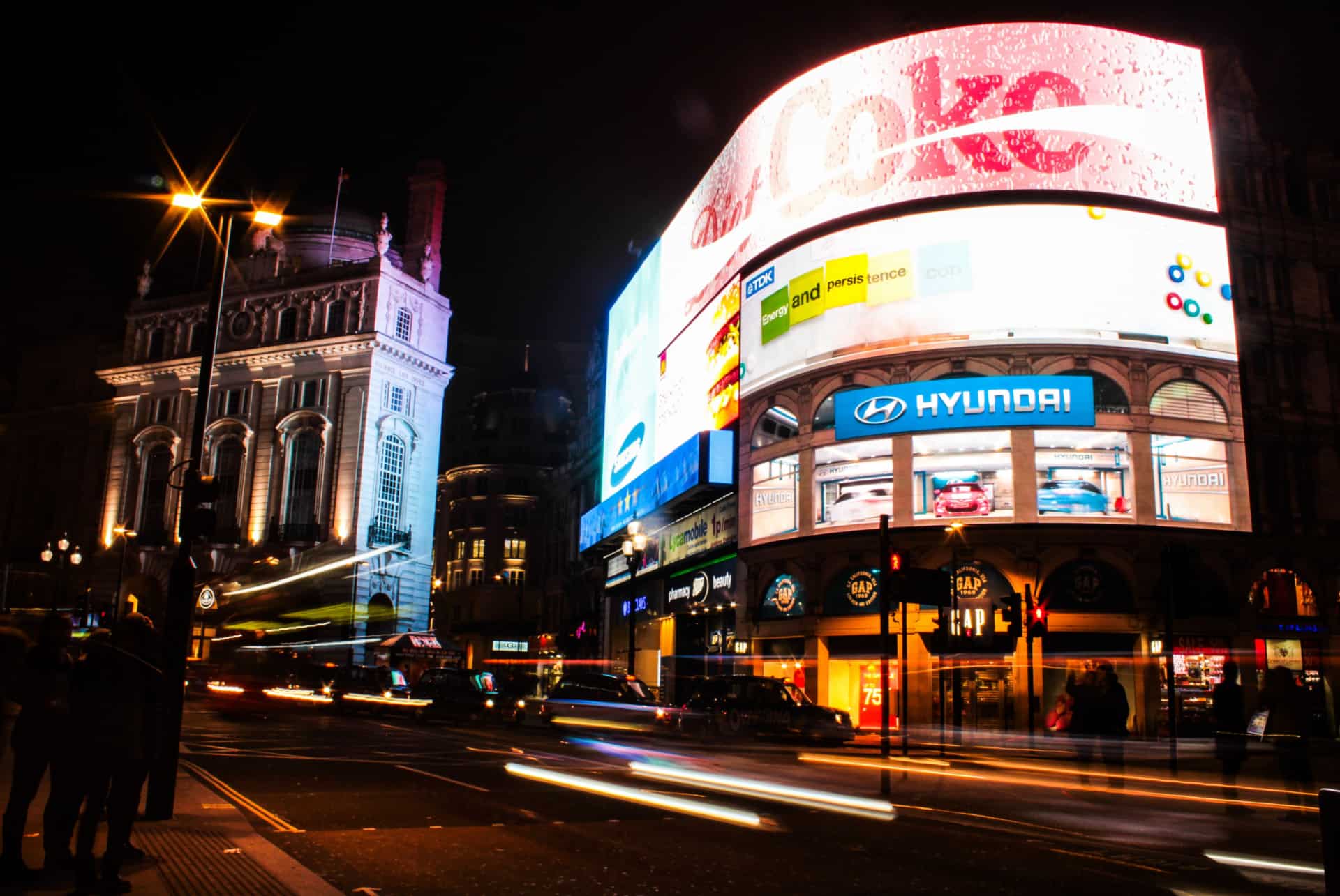 piccadilly circus nuit