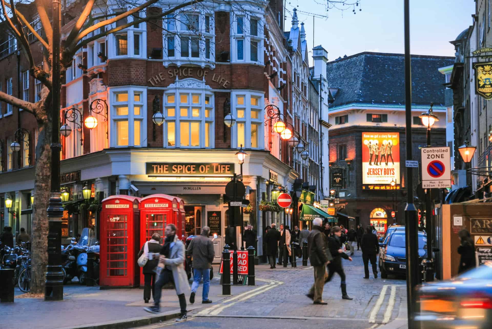 quartier soho visiter londres en 4 jours