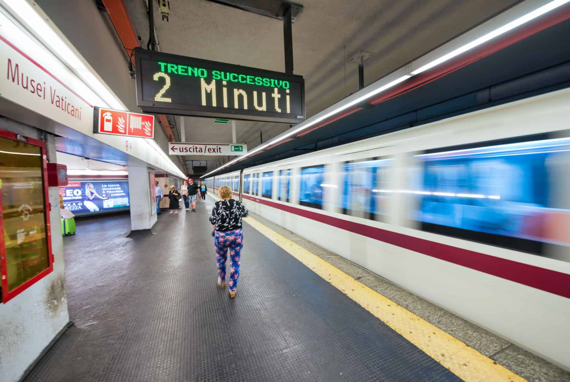 rome billets de metro