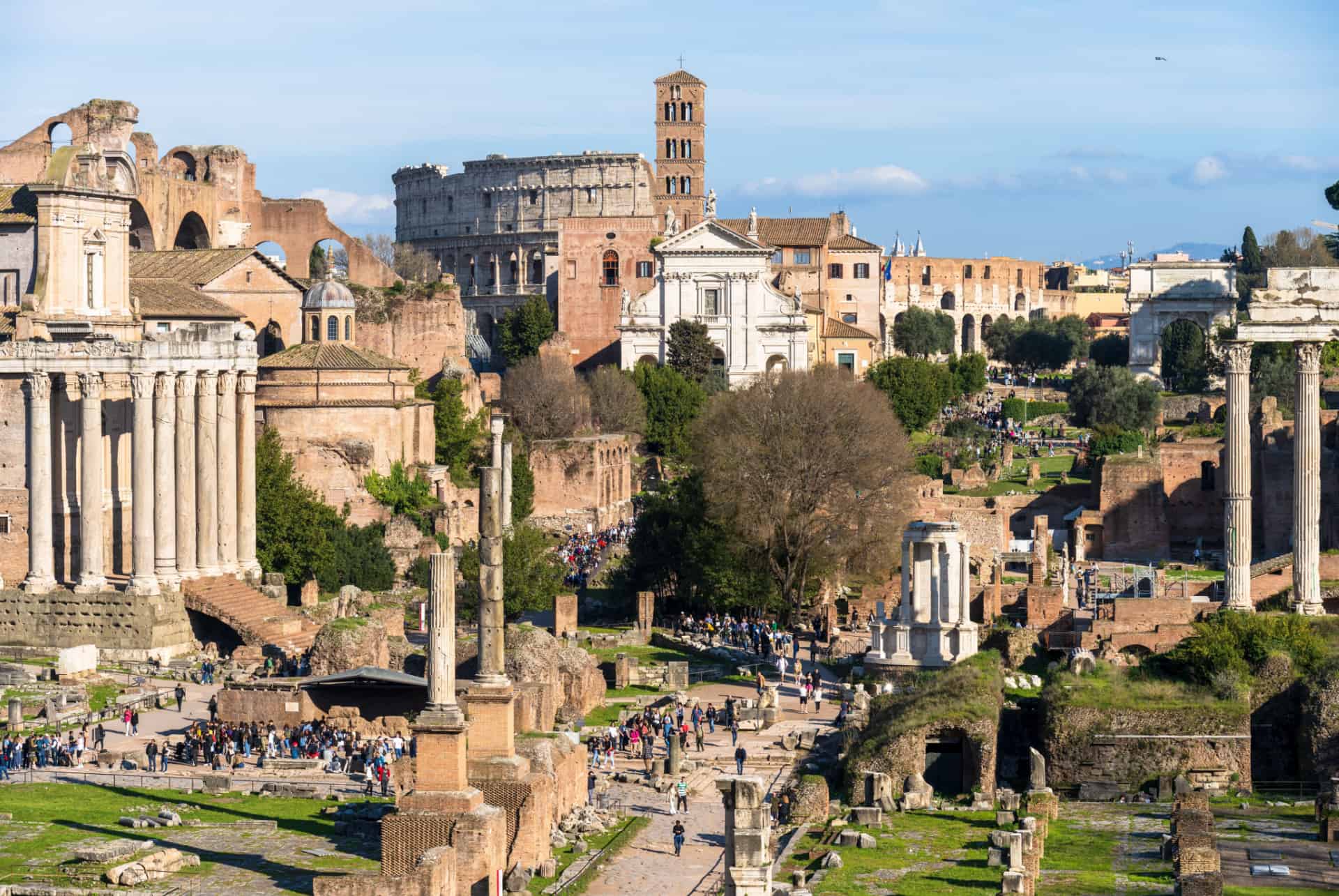 rome en avril forum romain