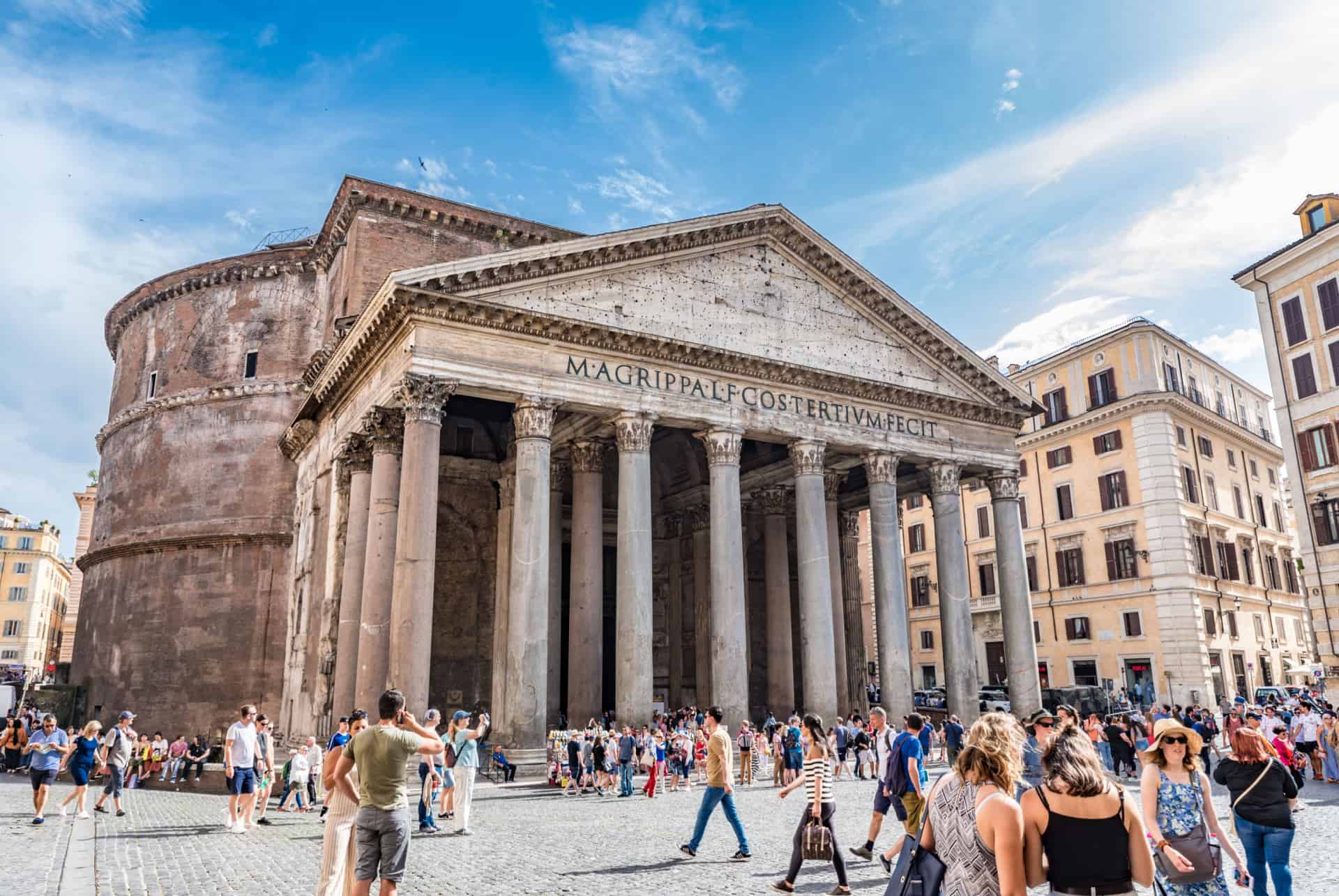 monuments incontournables rome pantheon
