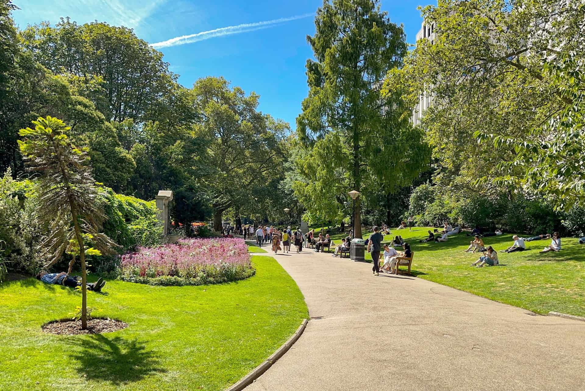 soleil londres en juillet