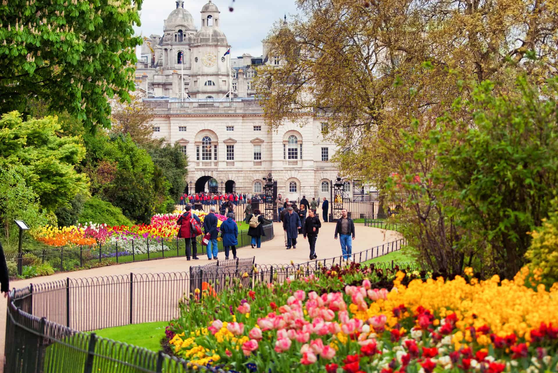 st james park londres en avril