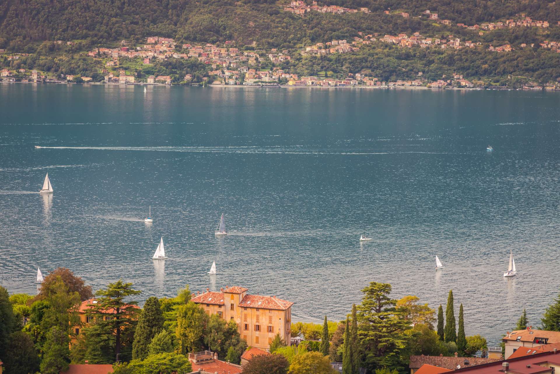 voiliers lac de come