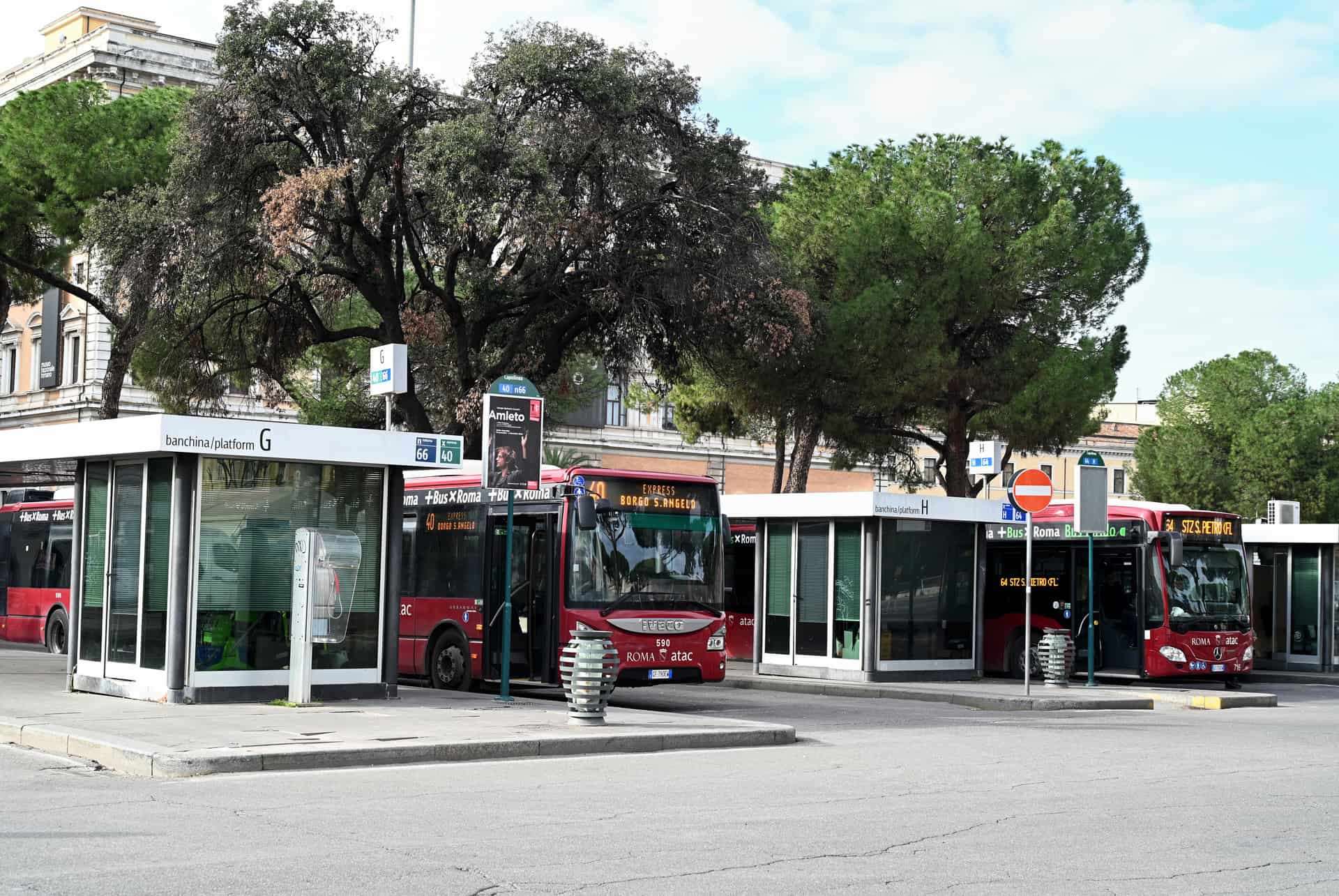 aeroport rome bus