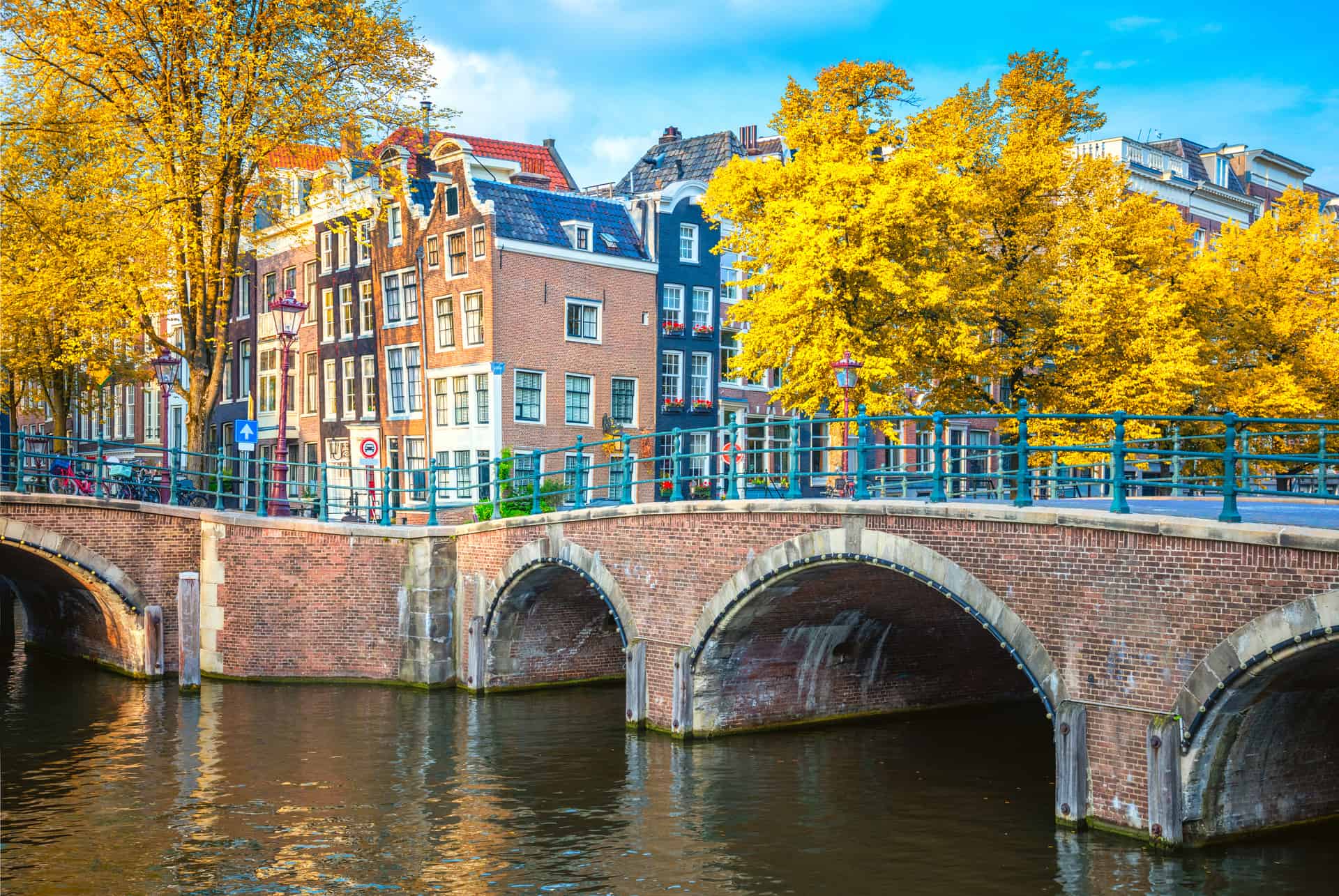 amsterdam en novembre vue