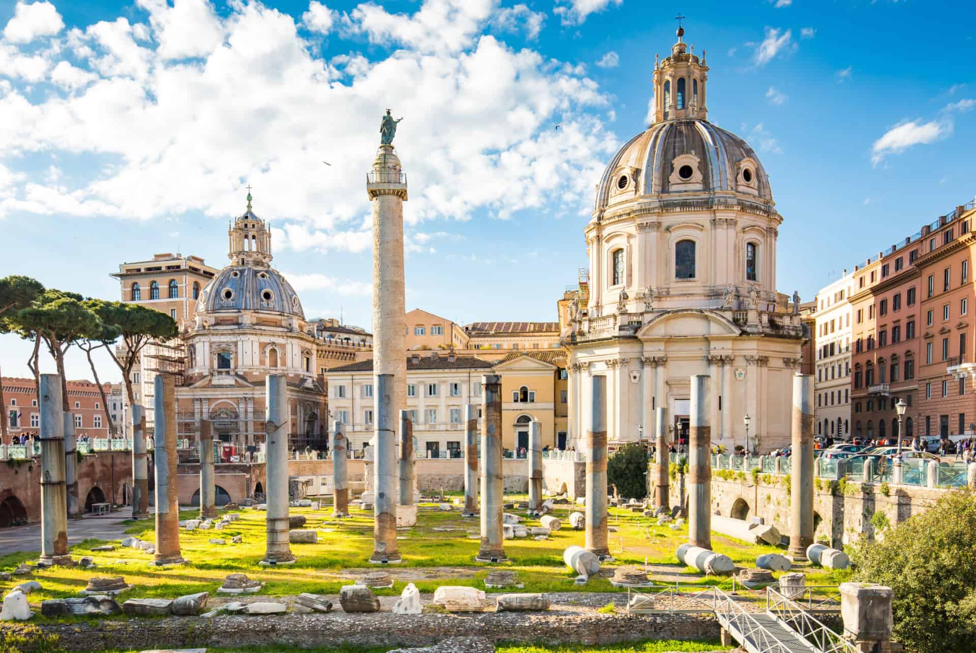 forum de trajan visiter rome en 5 jours