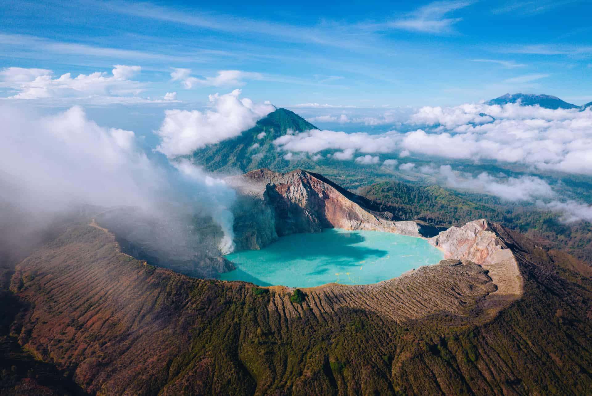 que faire en indonesie volcan