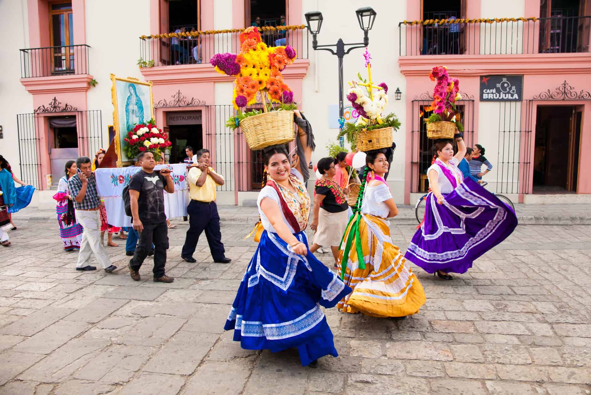 journee de la vierge oaxaca mexique