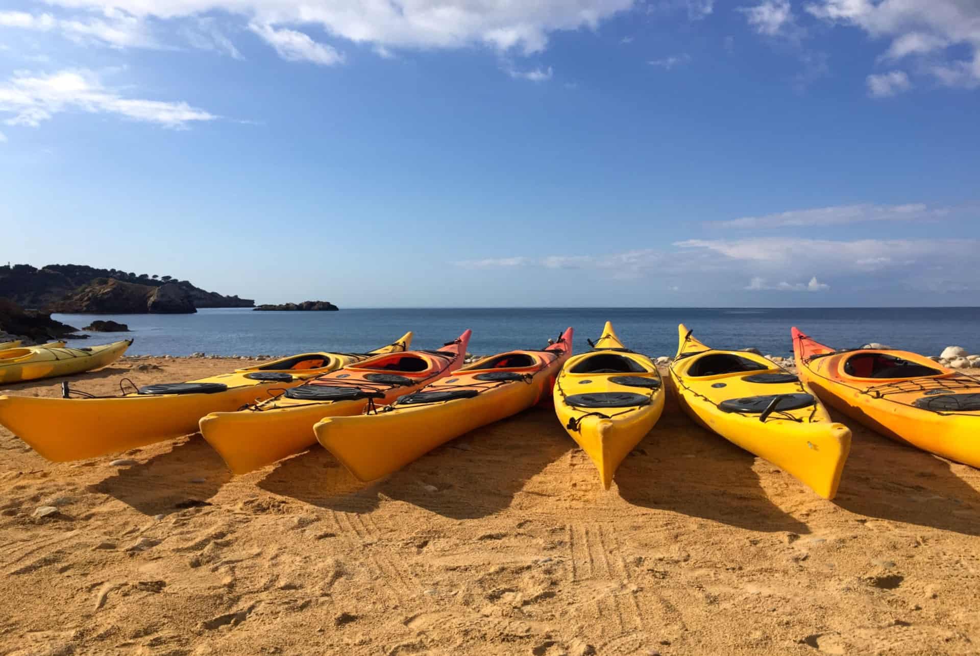 kayak iles baleares