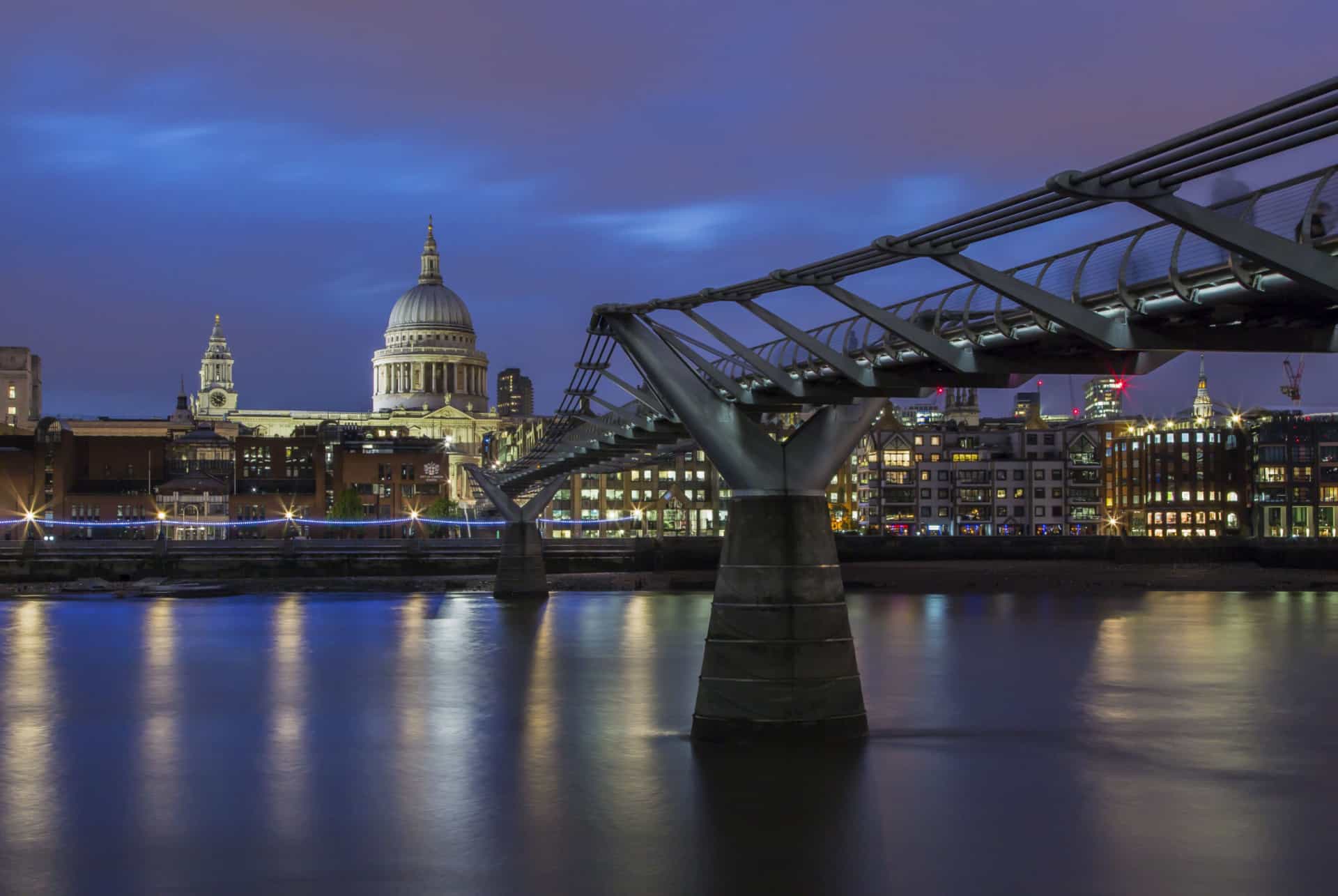 millenium bridge que faire londres