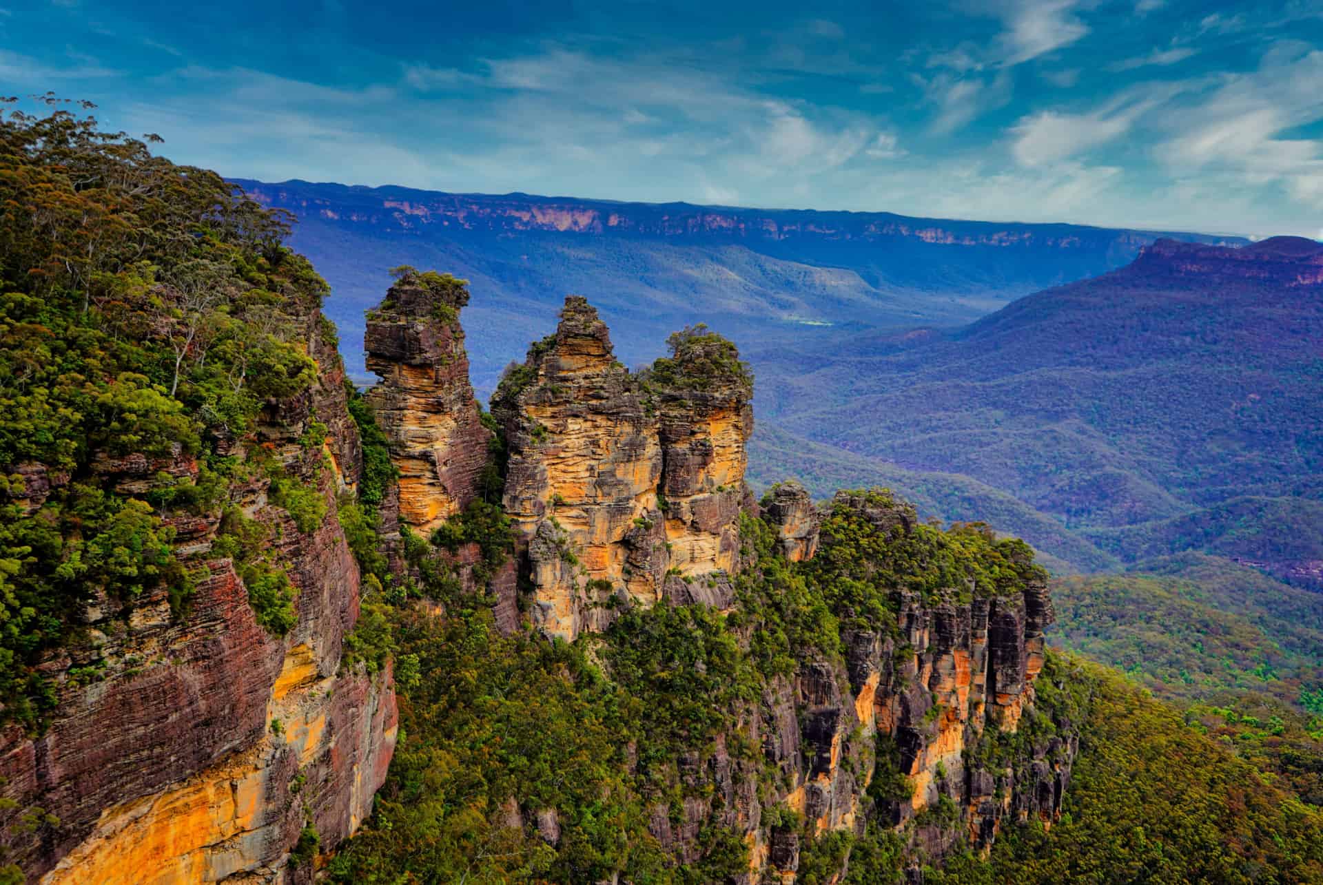 montagnes bleues australie