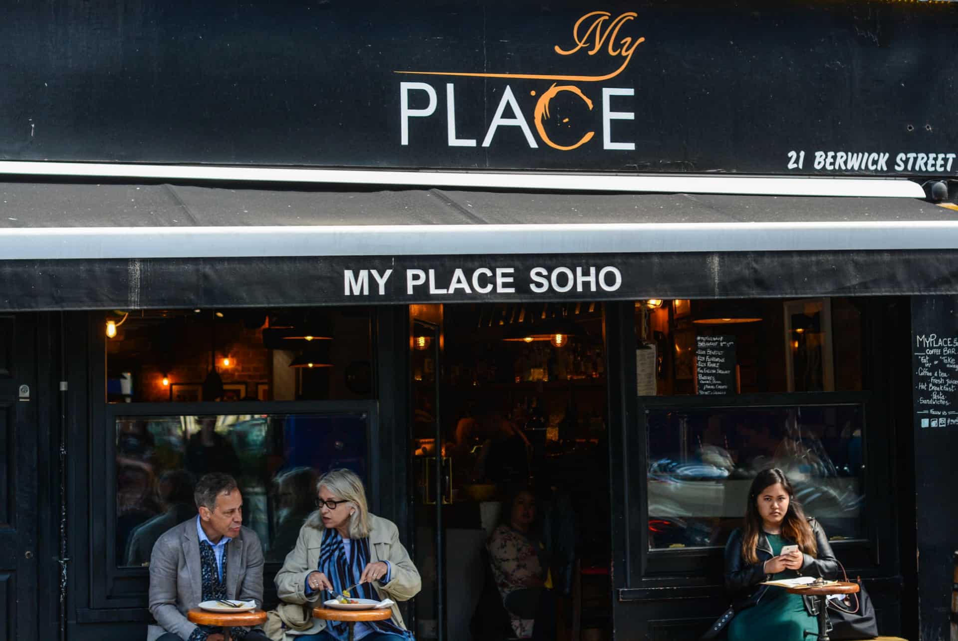 my place soho ou manger a londres