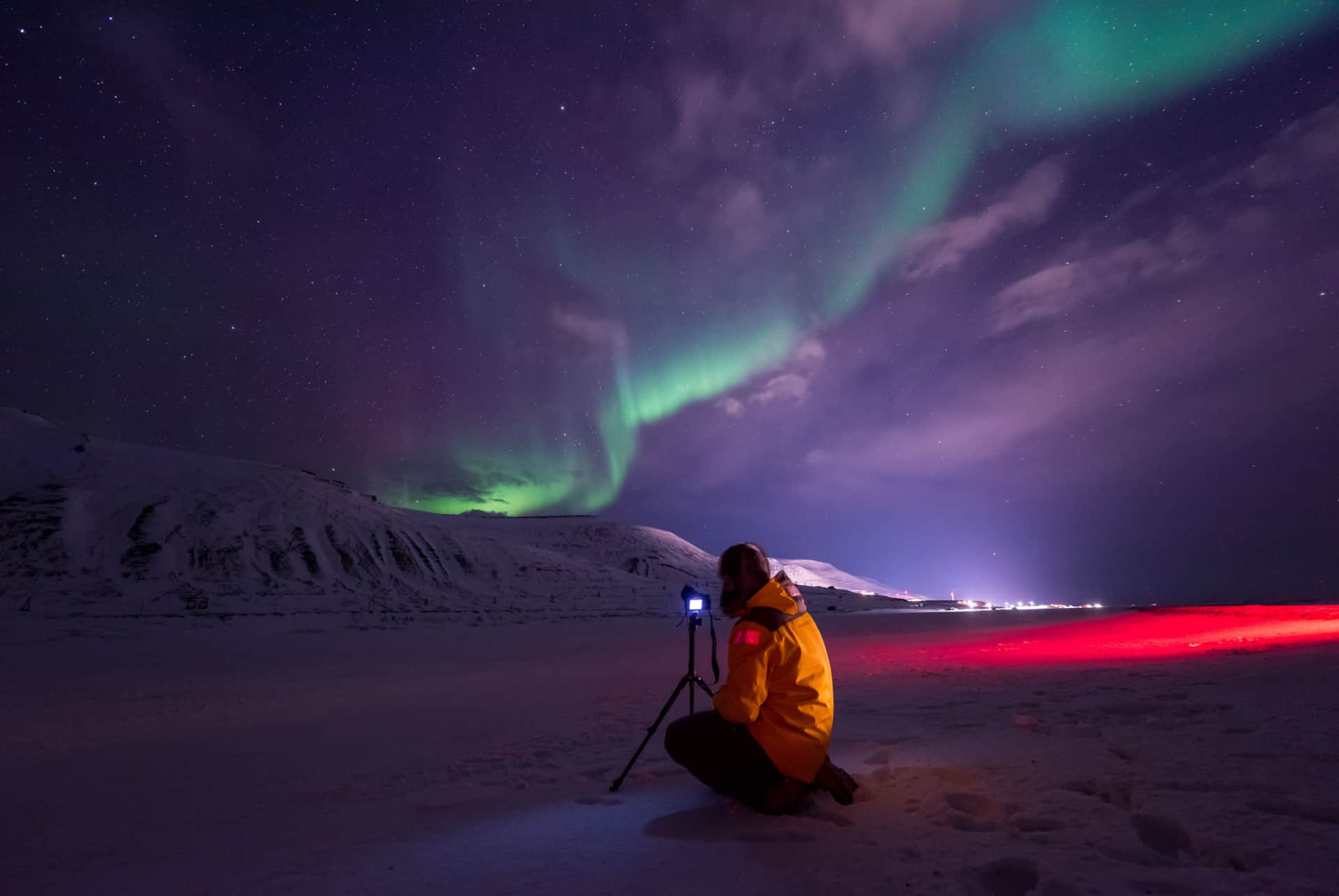 photographie aurore boreale