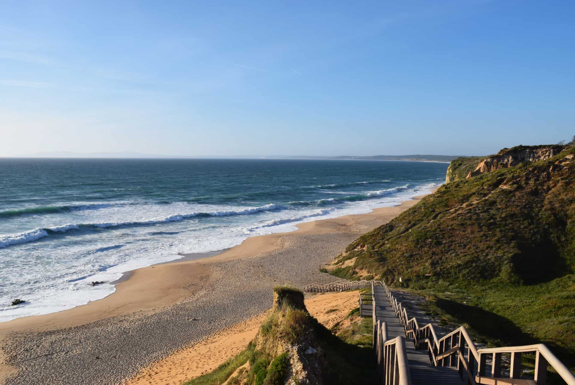 plage de bicas portugal