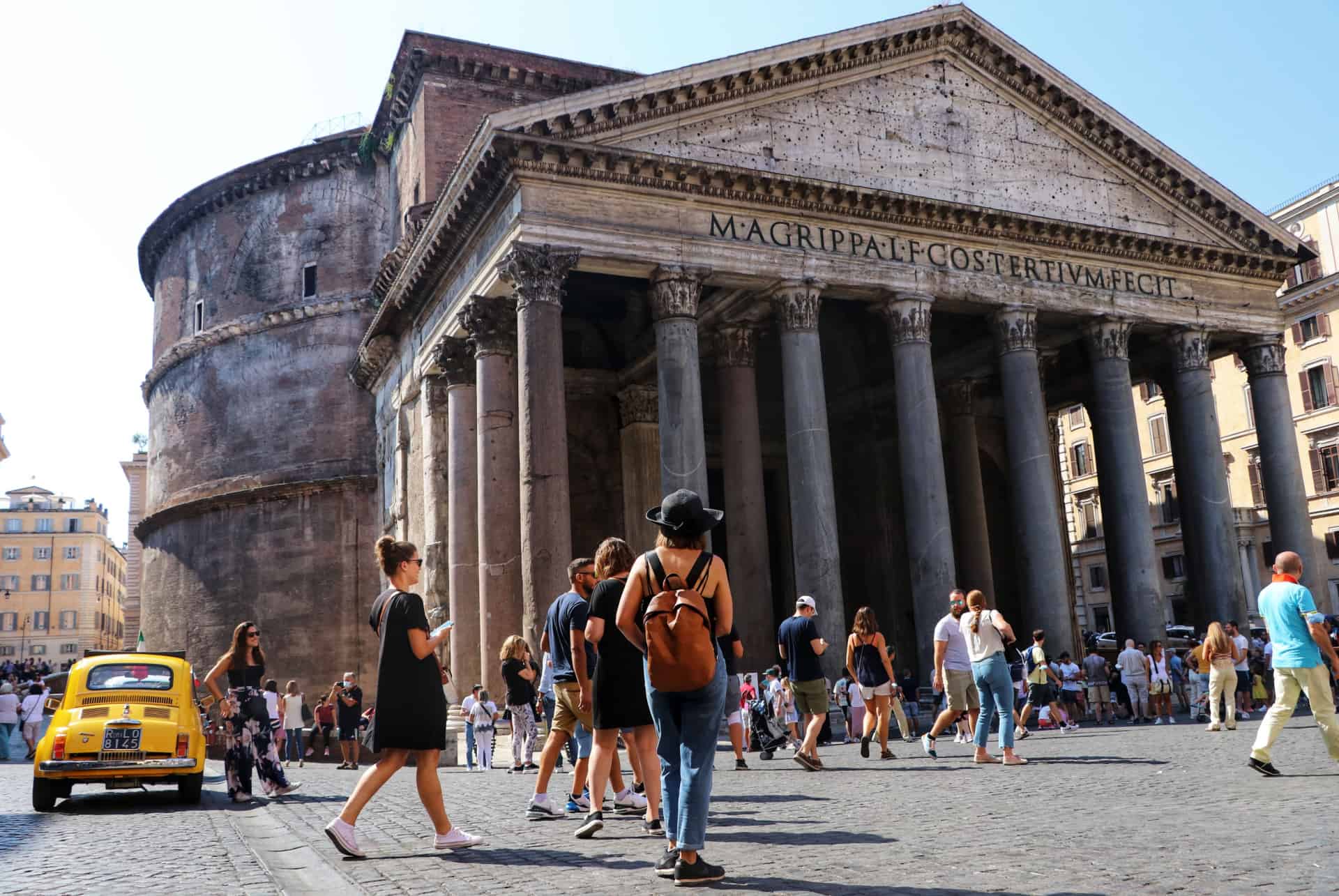 rome en mars pantheon