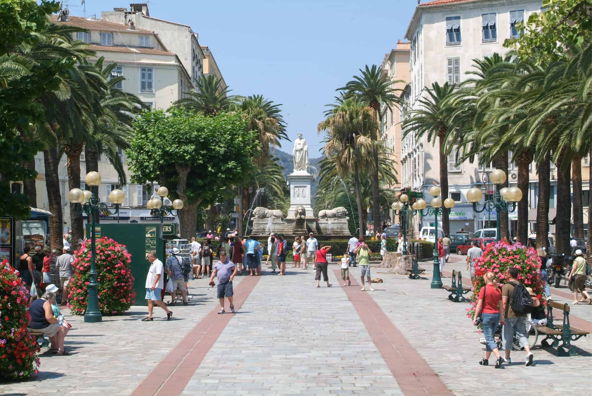 touristes en corse