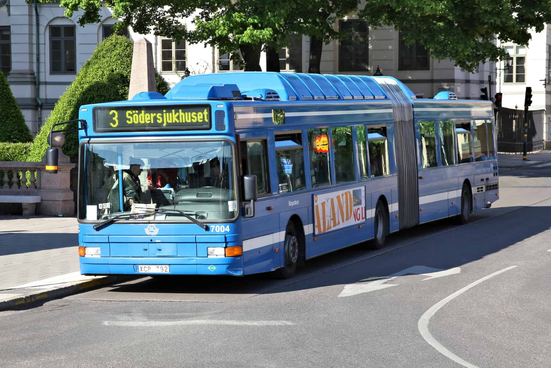 transports a stockholm bus
