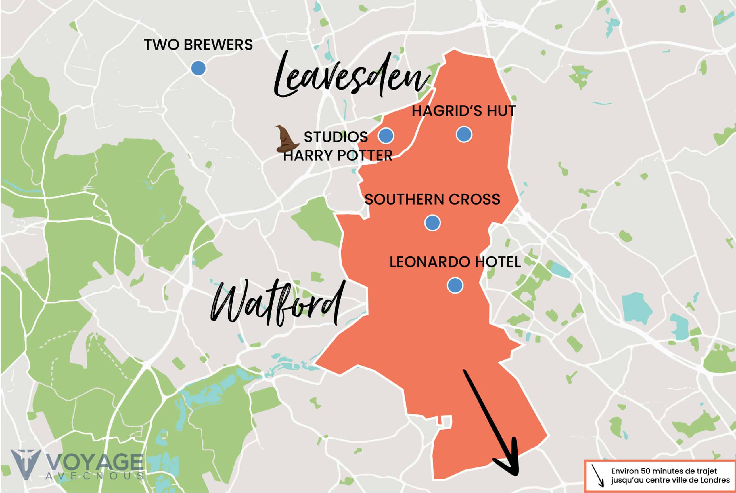 carte dormir leavesden watford