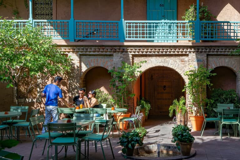 Entrée au Jardin Majorelle